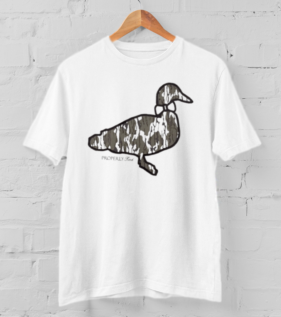Duck Silhouette Camo Wildlife T-Shirt