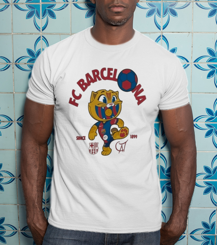 FC Barcelona Cat Since 1899 T-Shirt
