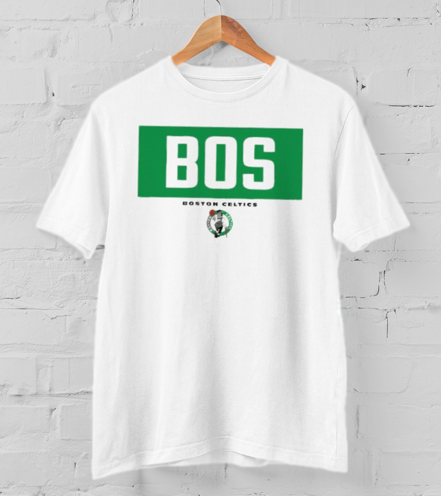 Boston Celtics BOS Crossbar NBA Basketball T-Shirt
