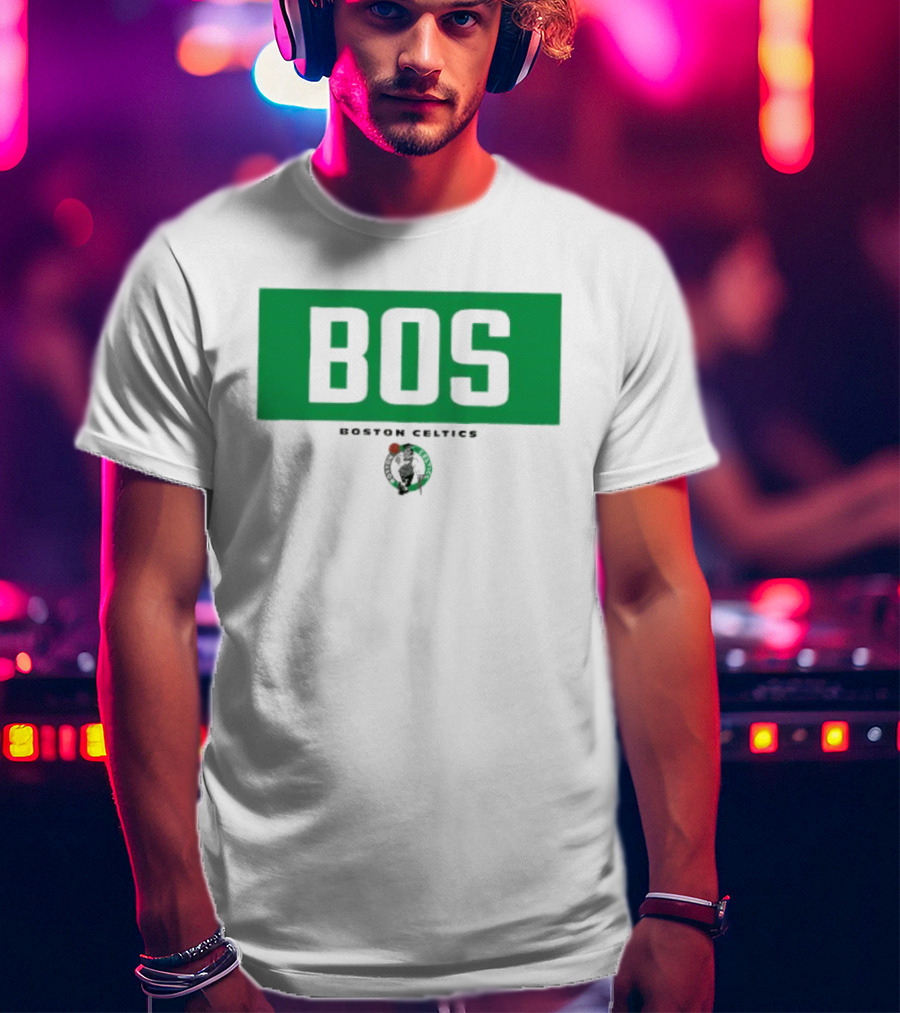 Boston Celtics BOS Crossbar NBA Basketball T-Shirt
