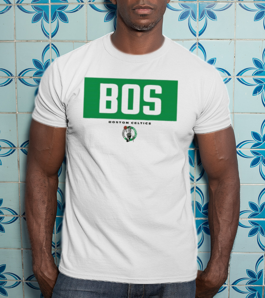 Boston Celtics BOS Crossbar NBA Basketball T-Shirt