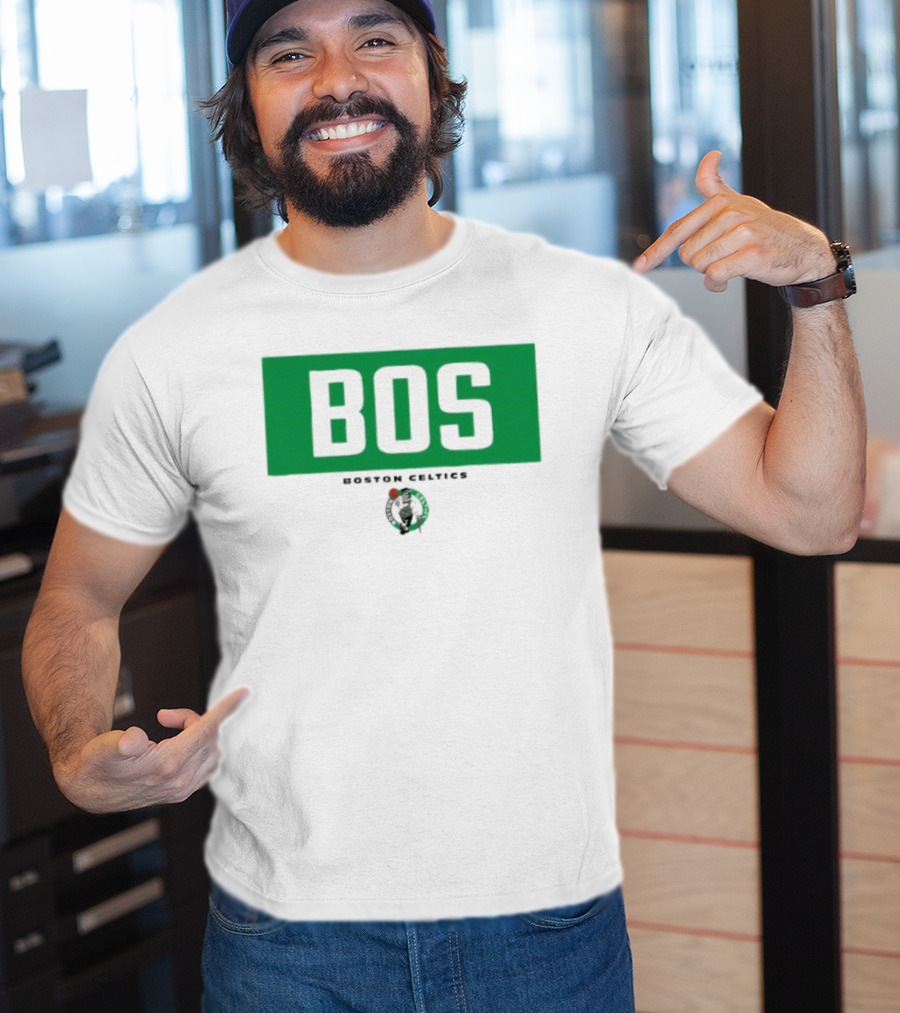 Boston Celtics BOS Crossbar NBA Basketball T-Shirt