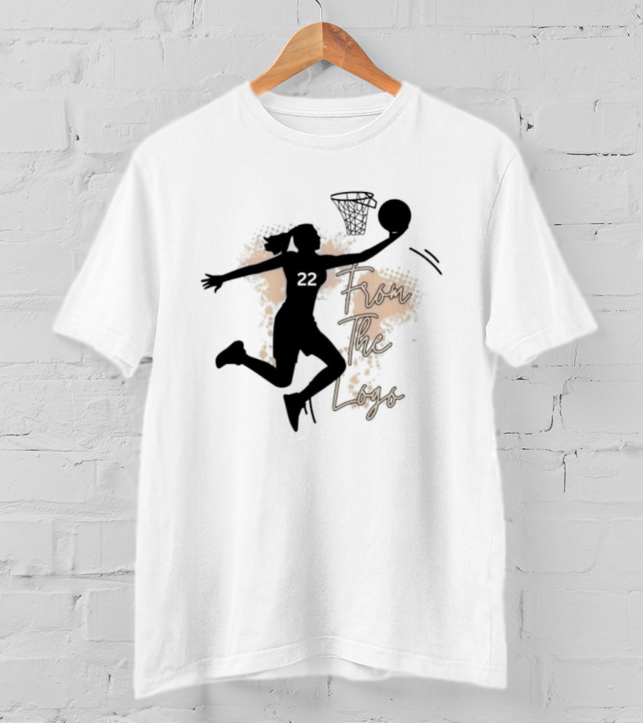 Caitlin Clark 22 Basketball From The T-Shirt