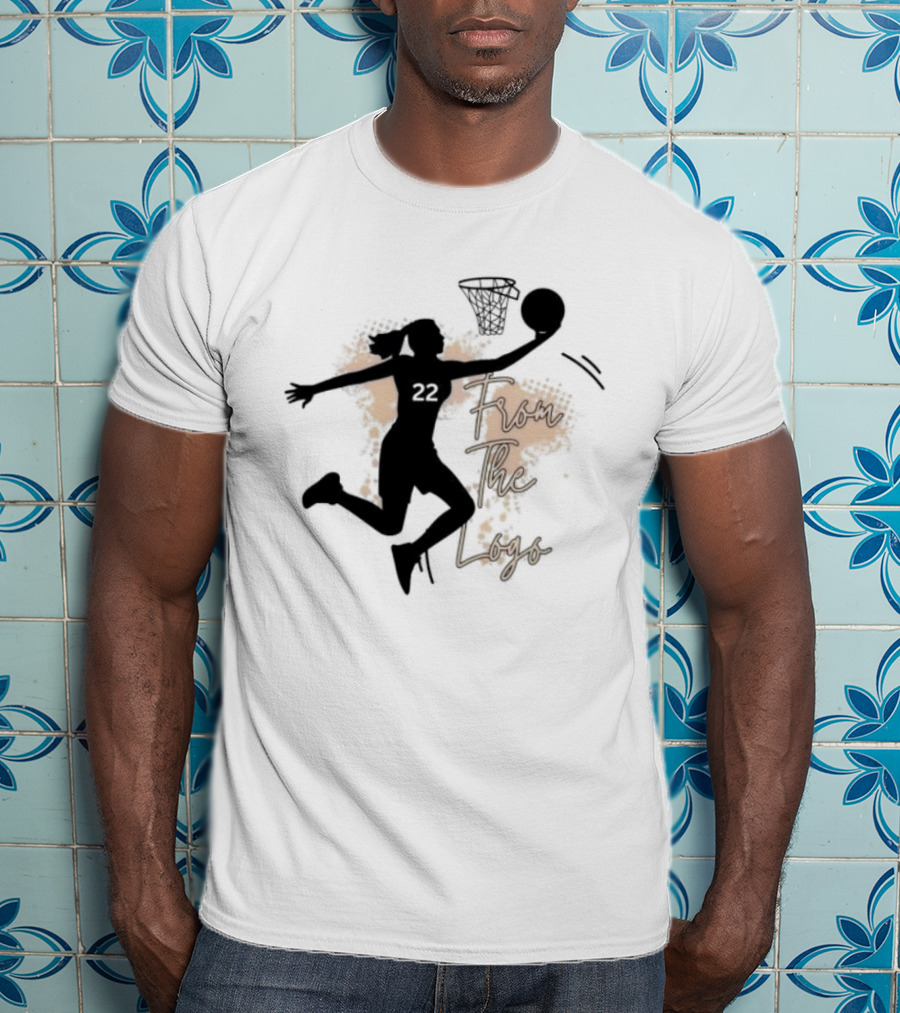 Caitlin Clark 22 Basketball From The T-Shirt