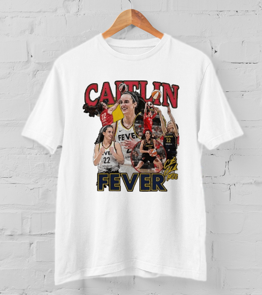 Caitlin Clark 22 Indiana Fever WNBPA T-Shirt