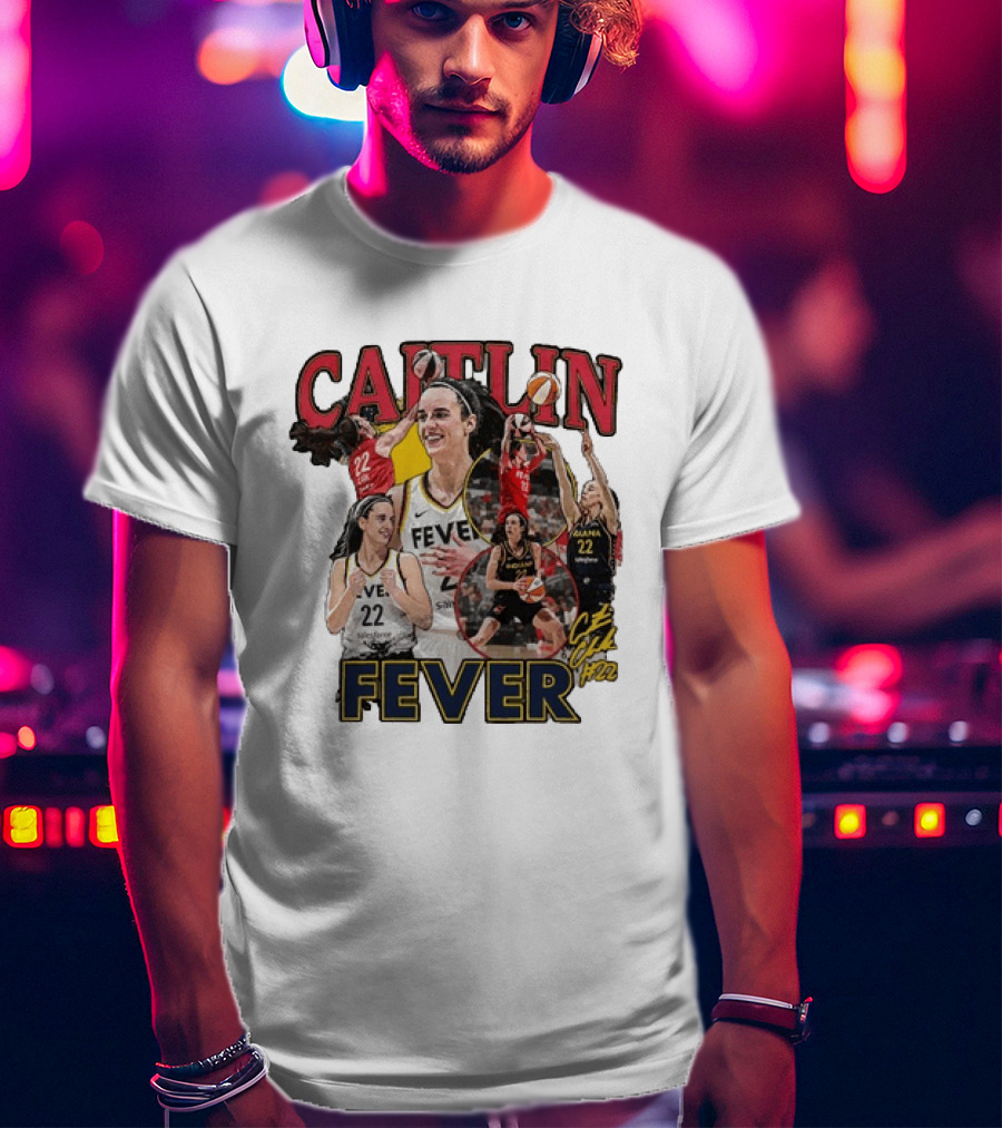 Caitlin Clark 22 Indiana Fever WNBPA T-Shirt