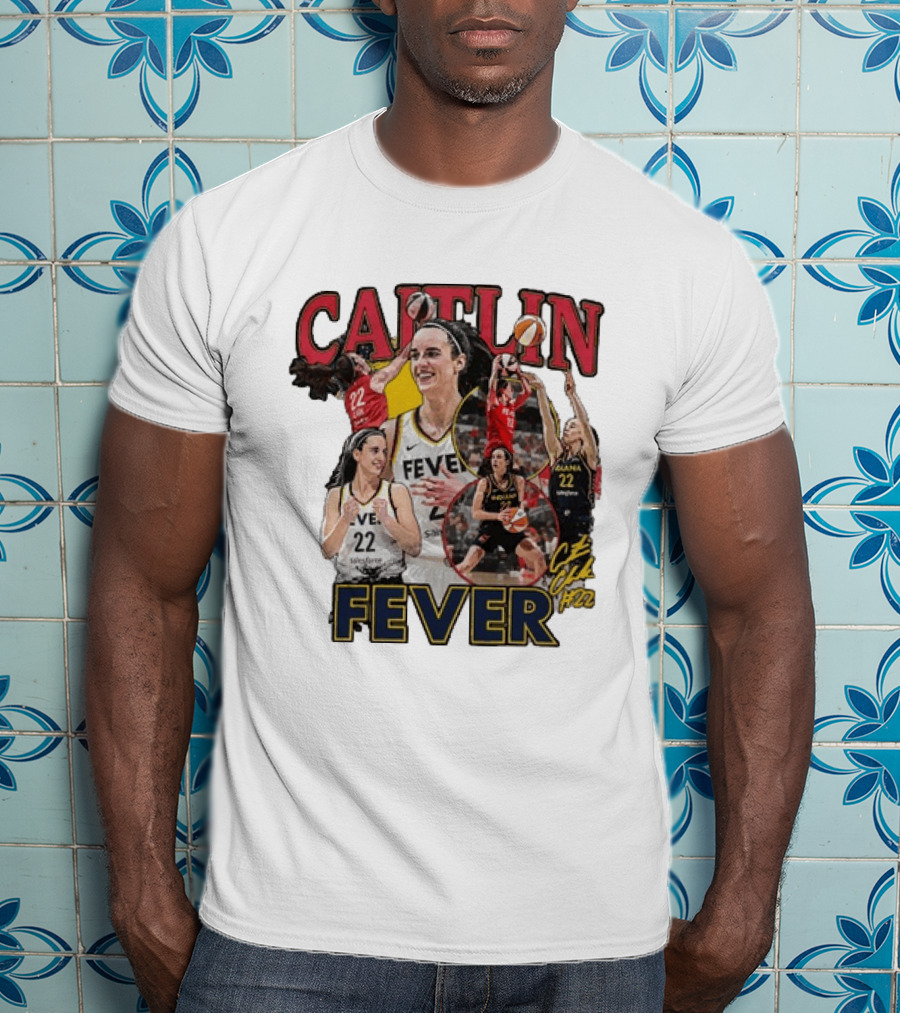Caitlin Clark 22 Indiana Fever WNBPA T-Shirt