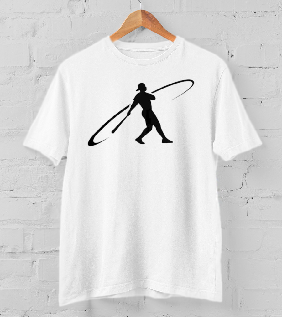 Ken Griffey Jr Swingman Silhouette Baseball Legend T-Shirt