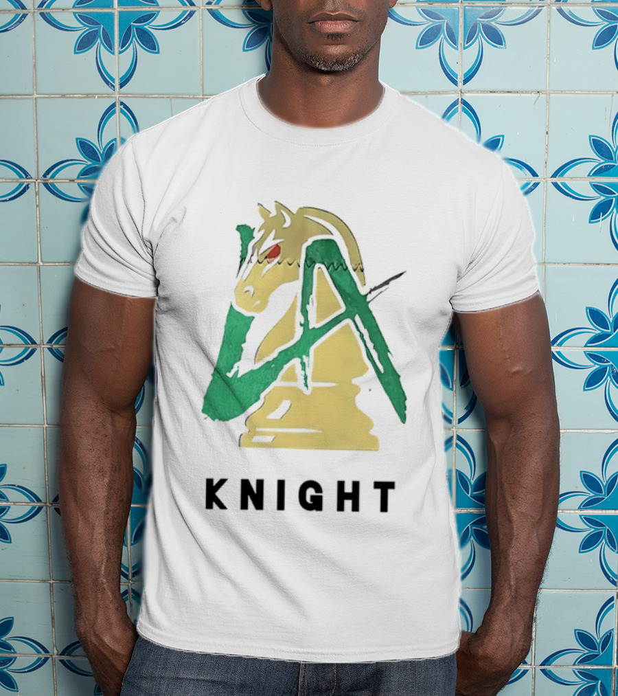 LA Knight WWE Horse Knight Chess Piece T-Shirt