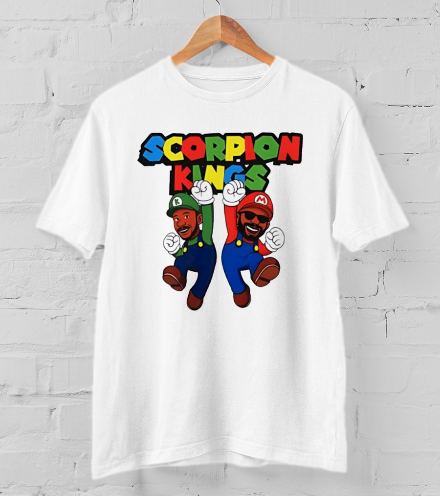 Scorpion Kings Kabza De Small And DJ Maphorisa Mario T-Shirt