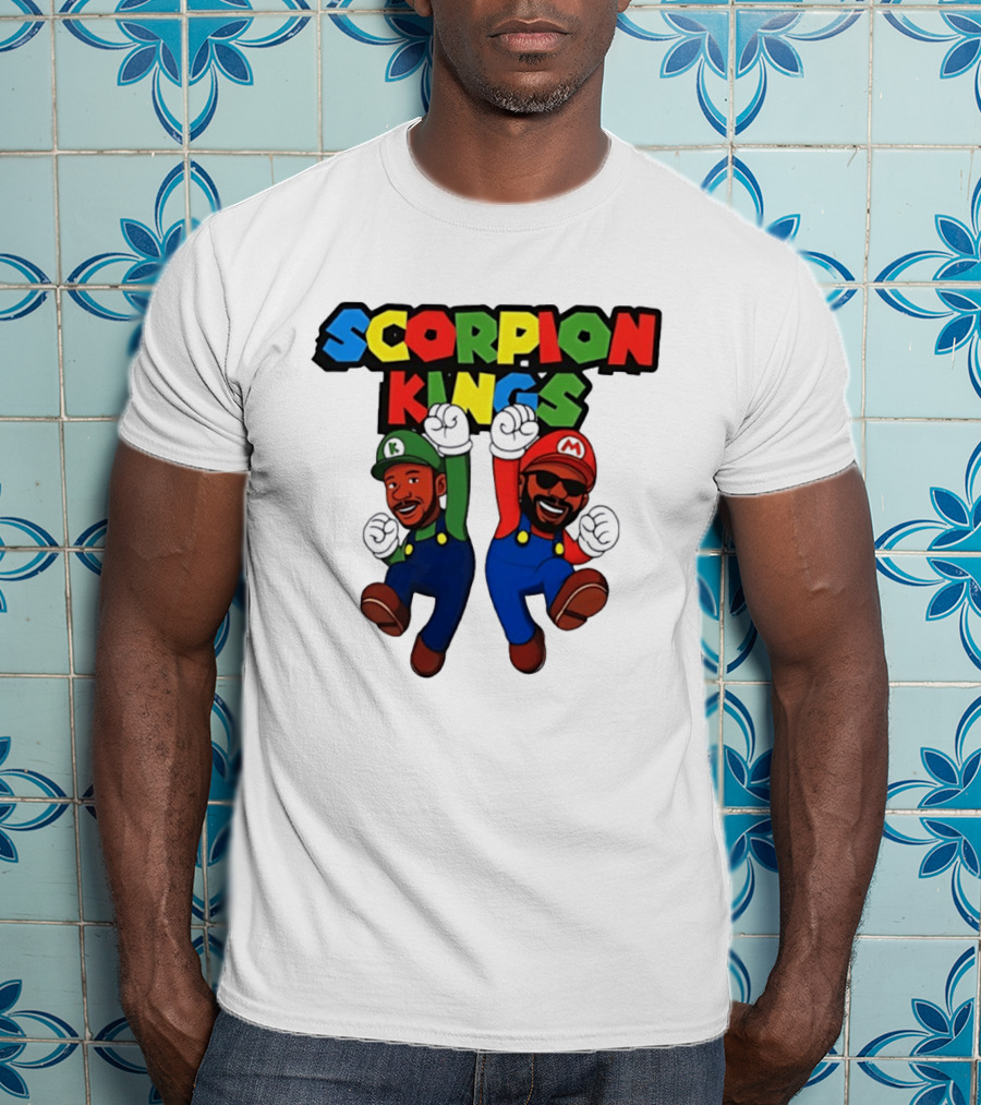 Scorpion Kings Kabza De Small And DJ Maphorisa Mario T-Shirt