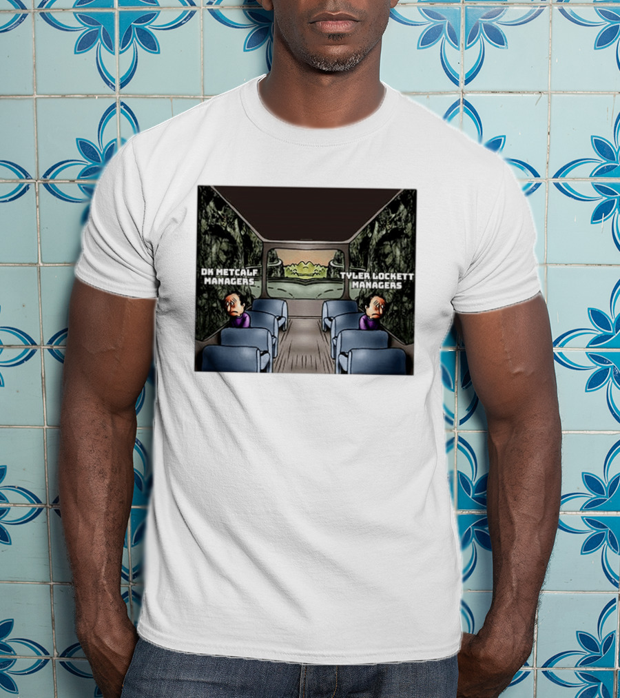 DK Metcalf Managers Tyler Lockett Managers Sad Meme Seattle Seahawks T-Shirt