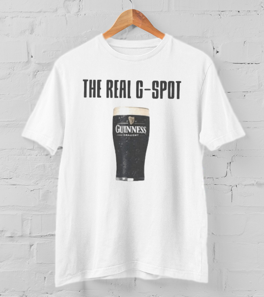 The Real G Spot Guinness Draught Beer T-Shirt