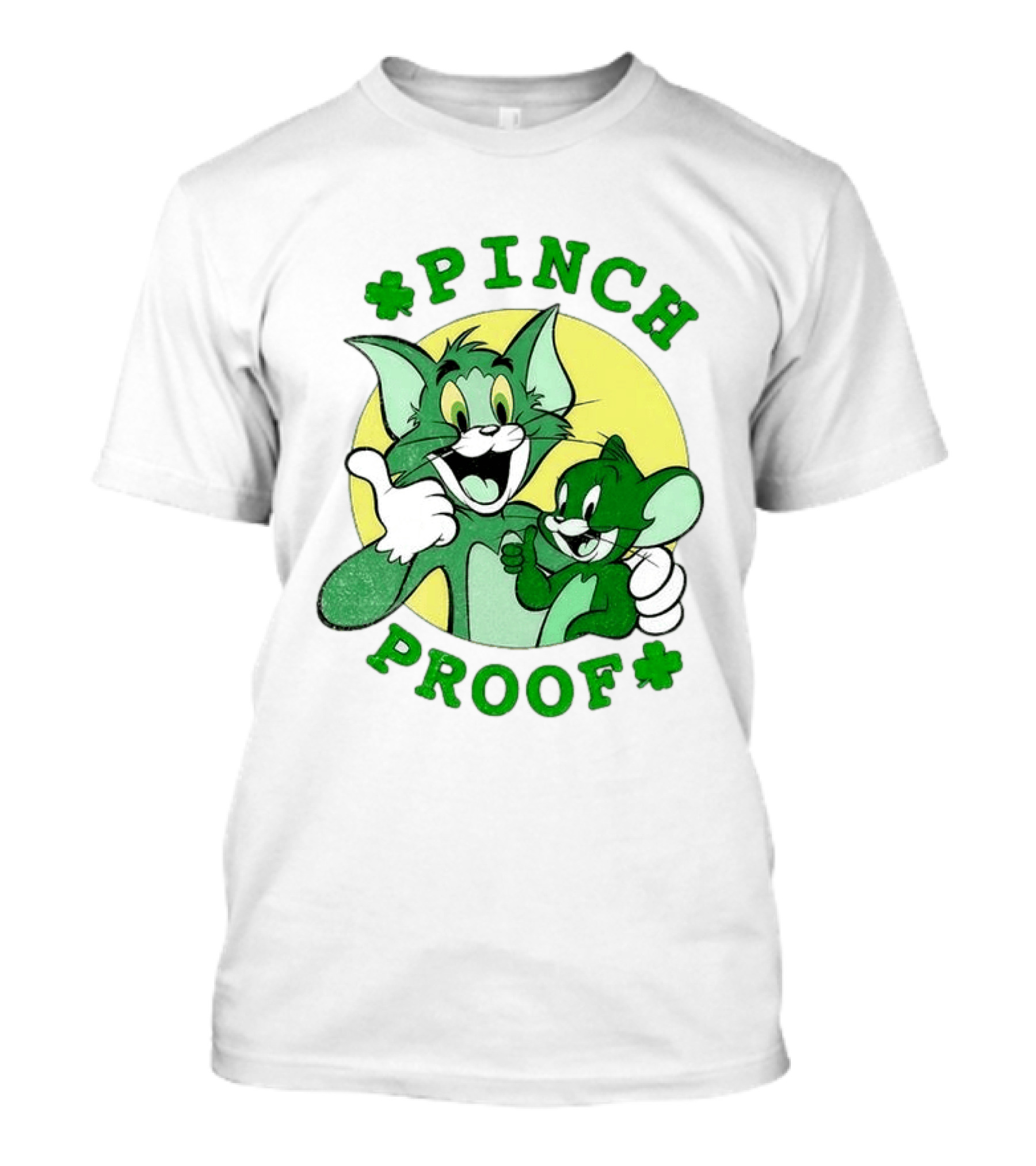 Tom And Jerry Pinch Proof St. Patrick's Day Celebration T-Shirt