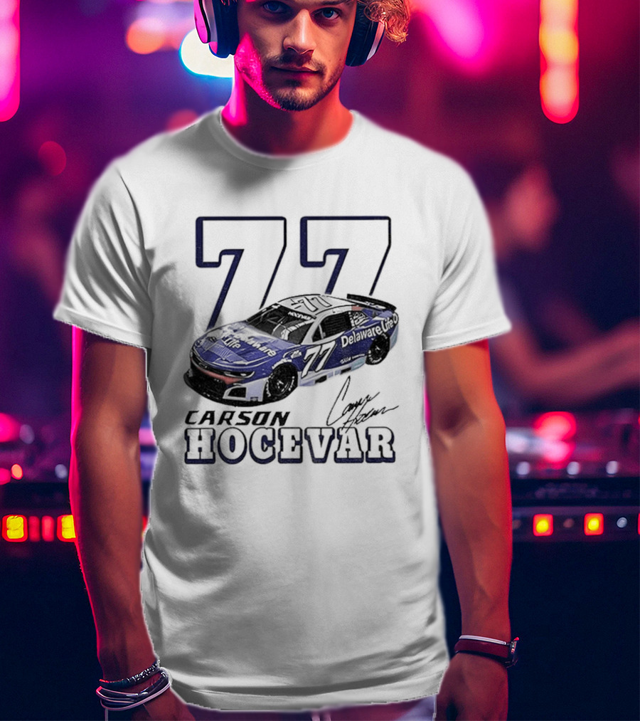 77 Carson Hocevar Nascar Racing Car T-Shirt