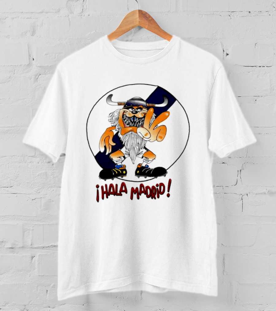 Viking Hala Madrid Real Madrid Club De Futbol Fan T-Shirt