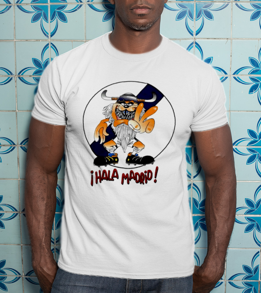 Viking Hala Madrid Real Madrid Club De Futbol Fan T-Shirt