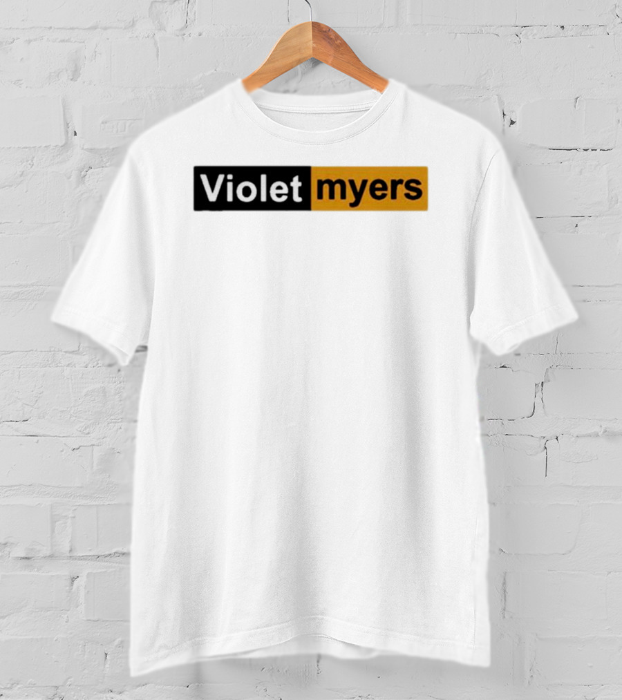 Violet Myers Black And Orange T-Shirt