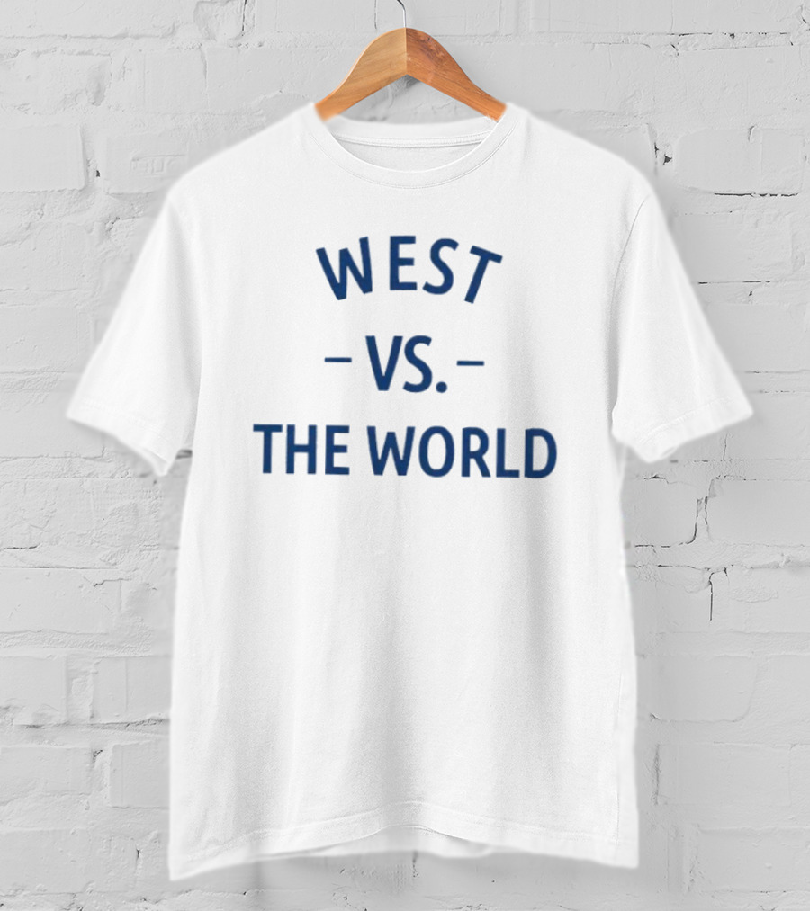 West Vs The World Minnesota Vikings Fan Gear T-Shirt