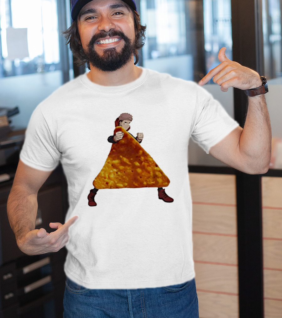 Yuji Itadori Dorito Jujutsu Kaisen Anime T-Shirt