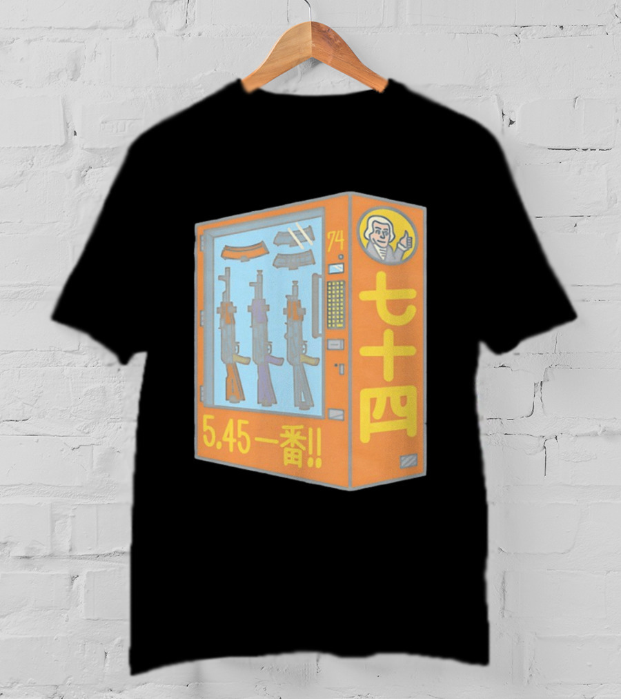 Vending Machine 74 Seven Four 5.45 Ichiban T-Shirt