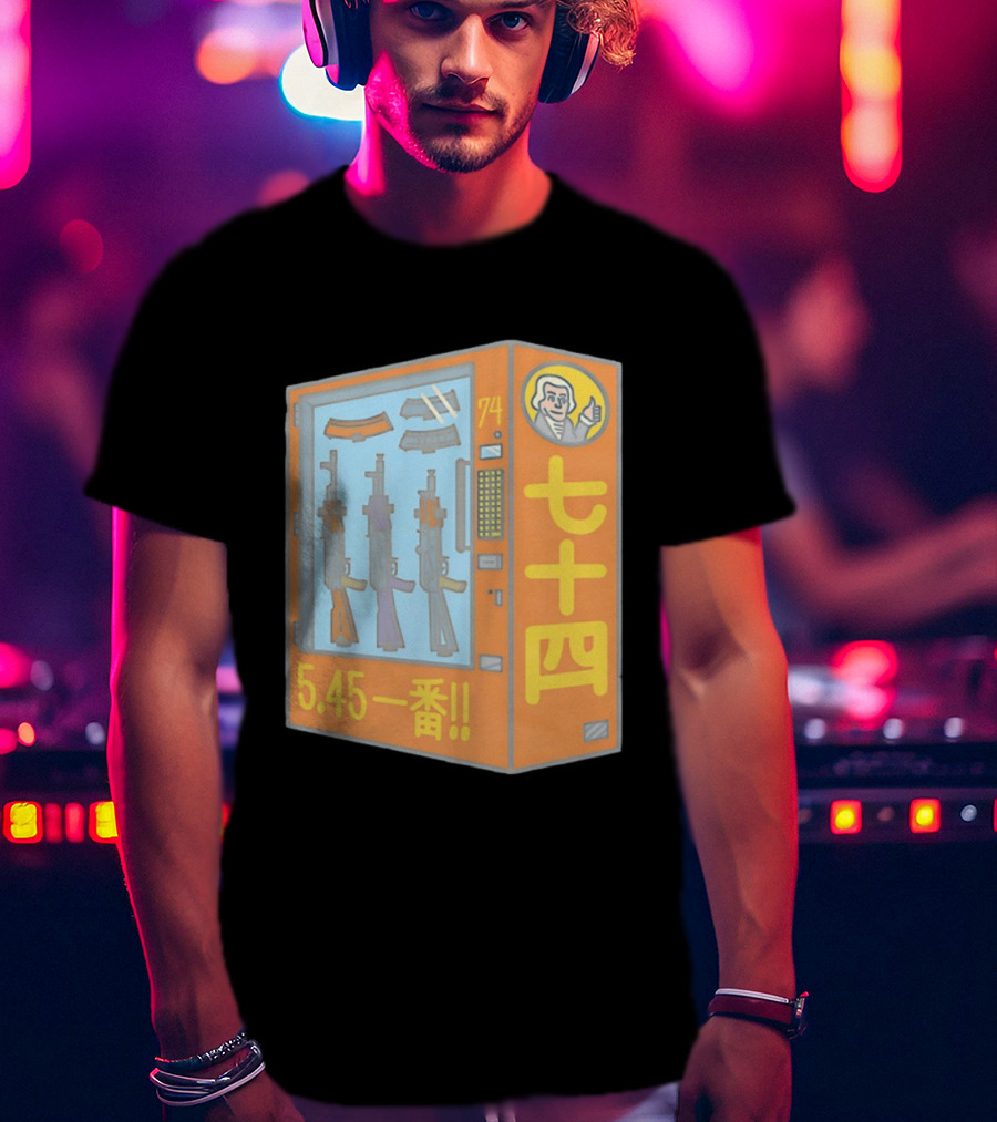 Vending Machine 74 Seven Four 5.45 Ichiban T-Shirt
