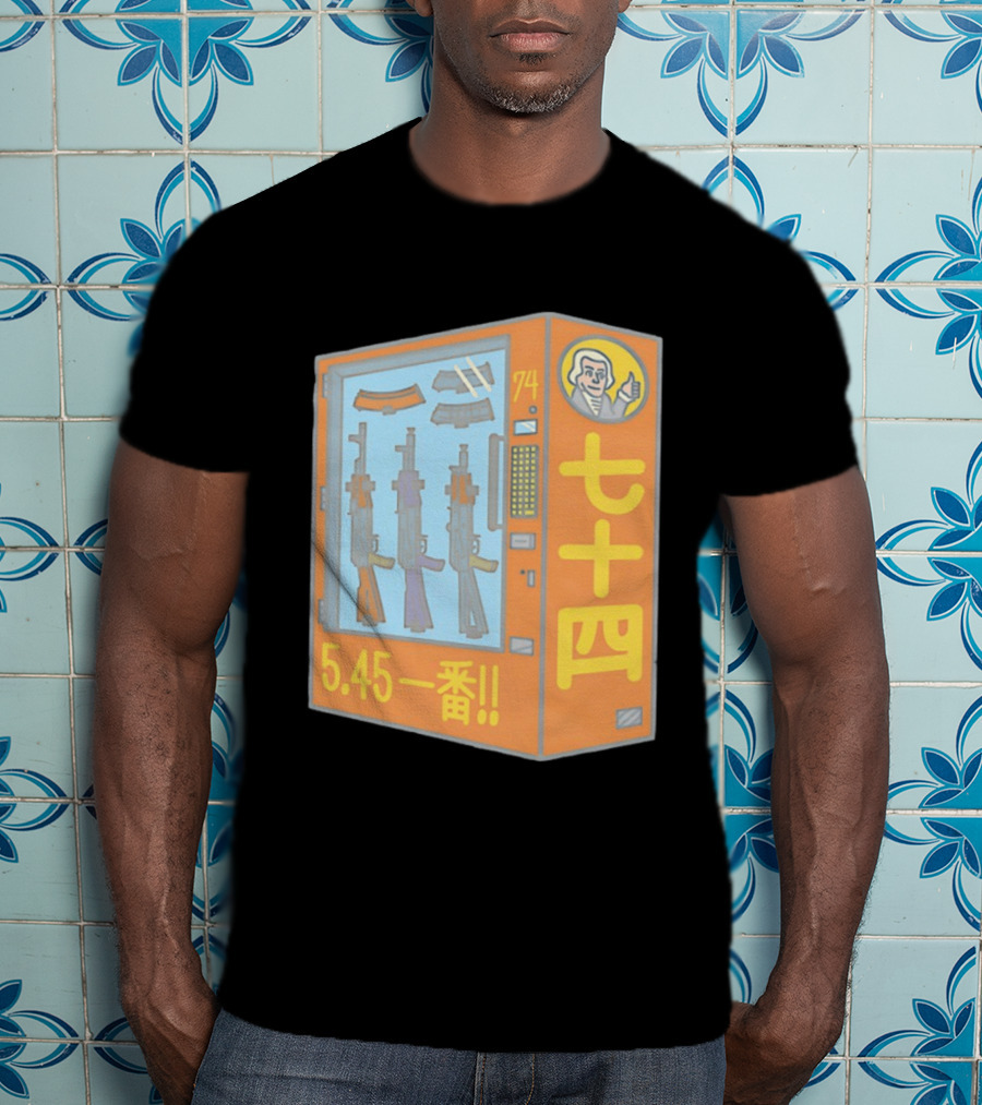Vending Machine 74 Seven Four 5.45 Ichiban T-Shirt