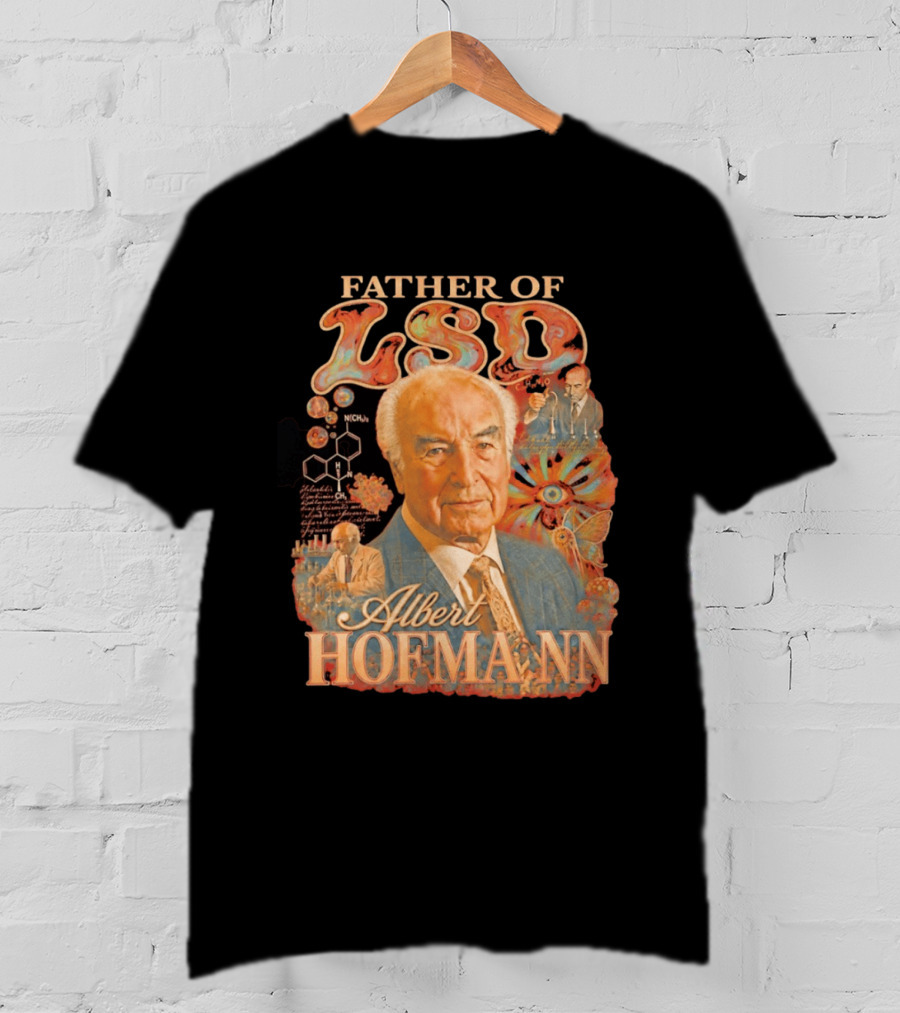 Father Of LSD Albert Hofmann Psychedelic T-Shirt