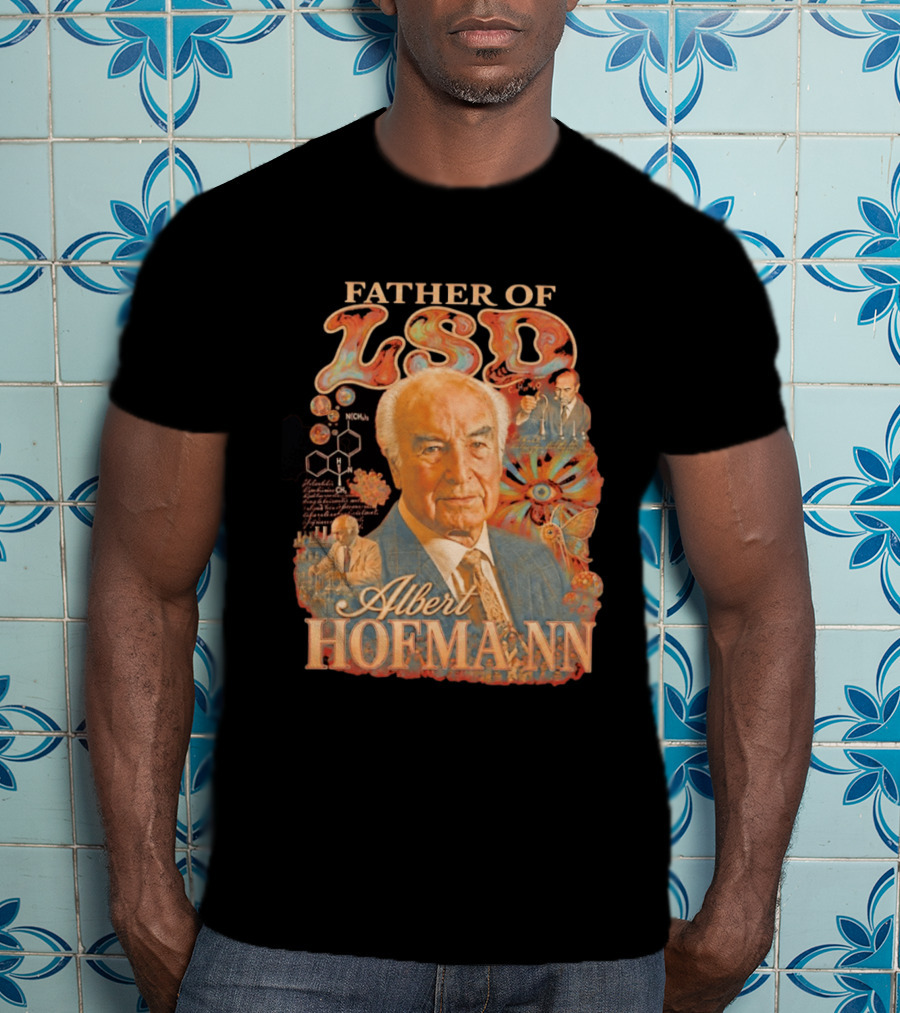 Father Of LSD Albert Hofmann Psychedelic T-Shirt