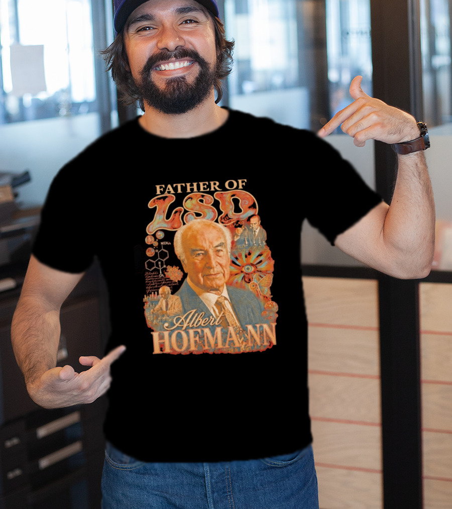 Father Of LSD Albert Hofmann Psychedelic T-Shirt