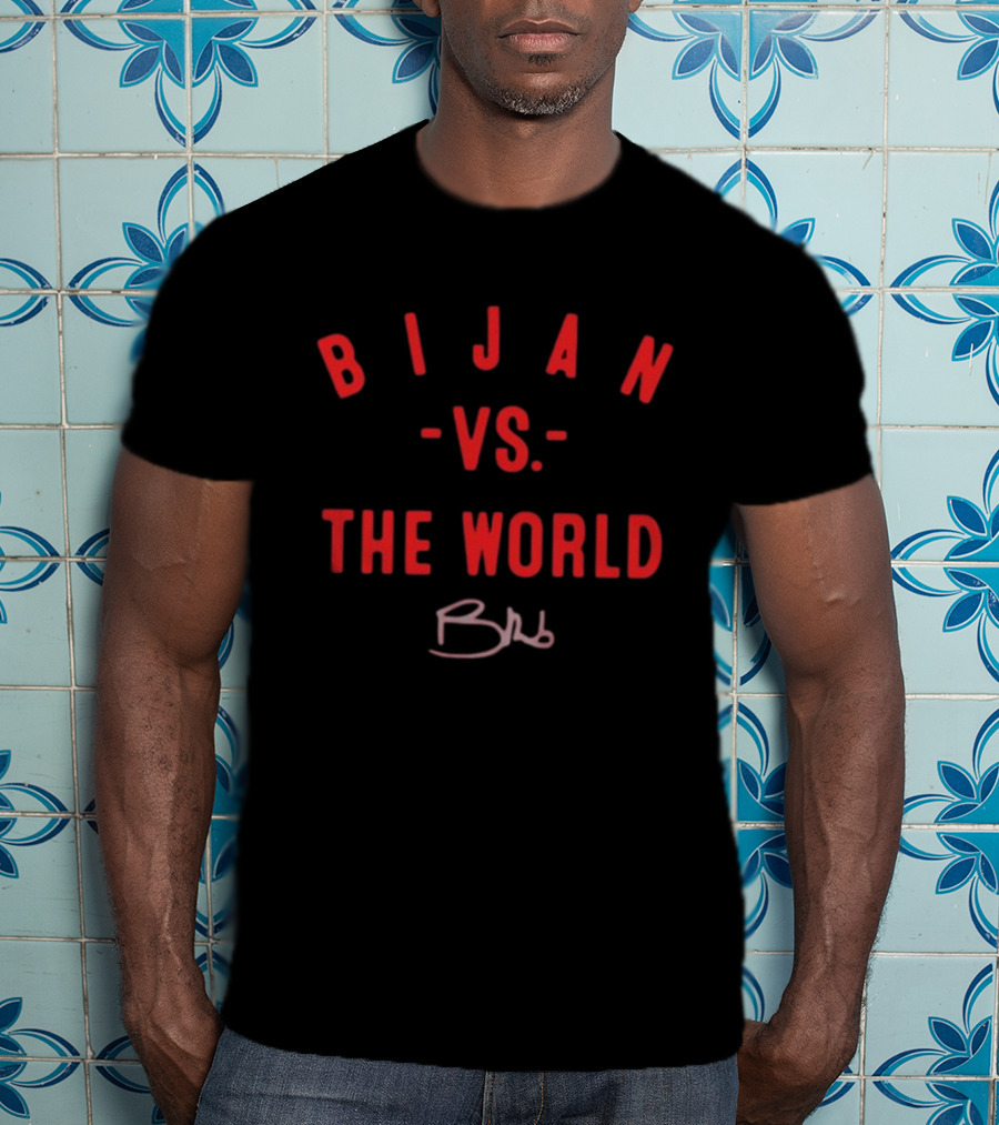 Bijan Vs The World Atlanta Falcons Signature Edition T-Shirt