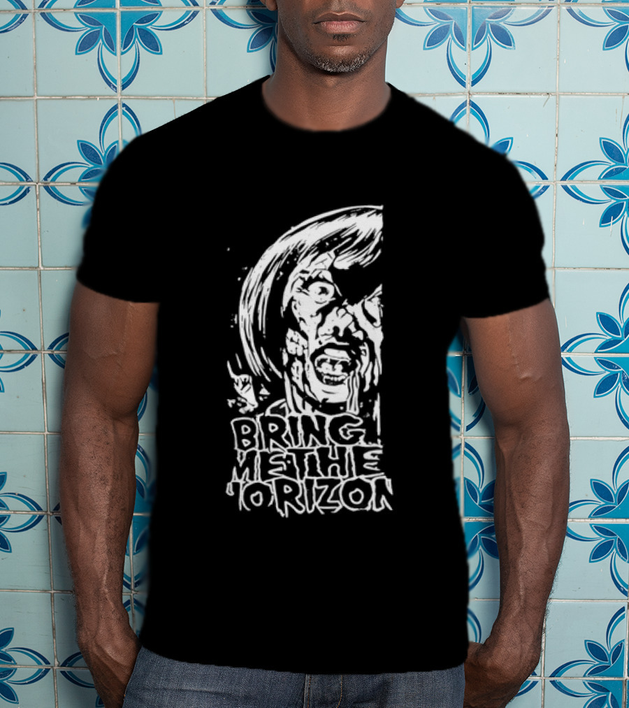 Bring Me The Horizon Distressed Zombie BMTH T-Shirt
