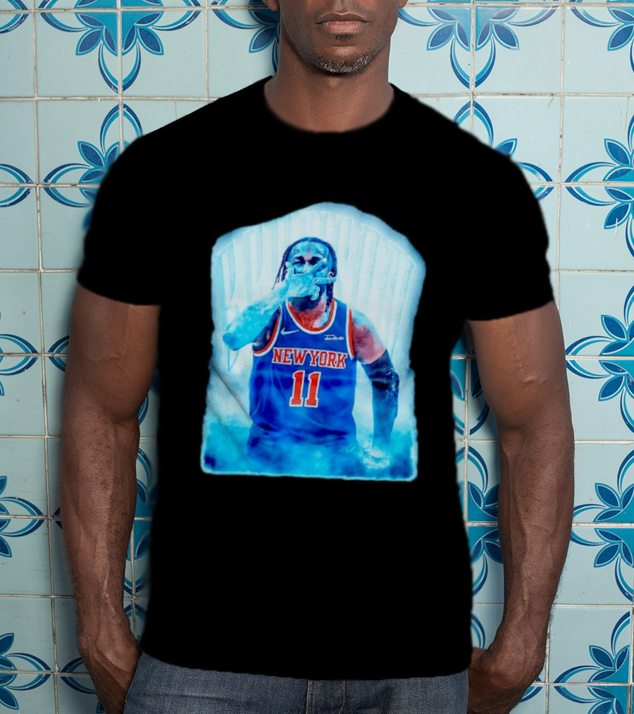 Jalen Brunson New York Knicks Number 11 NBA Basketball Player T-Shirt