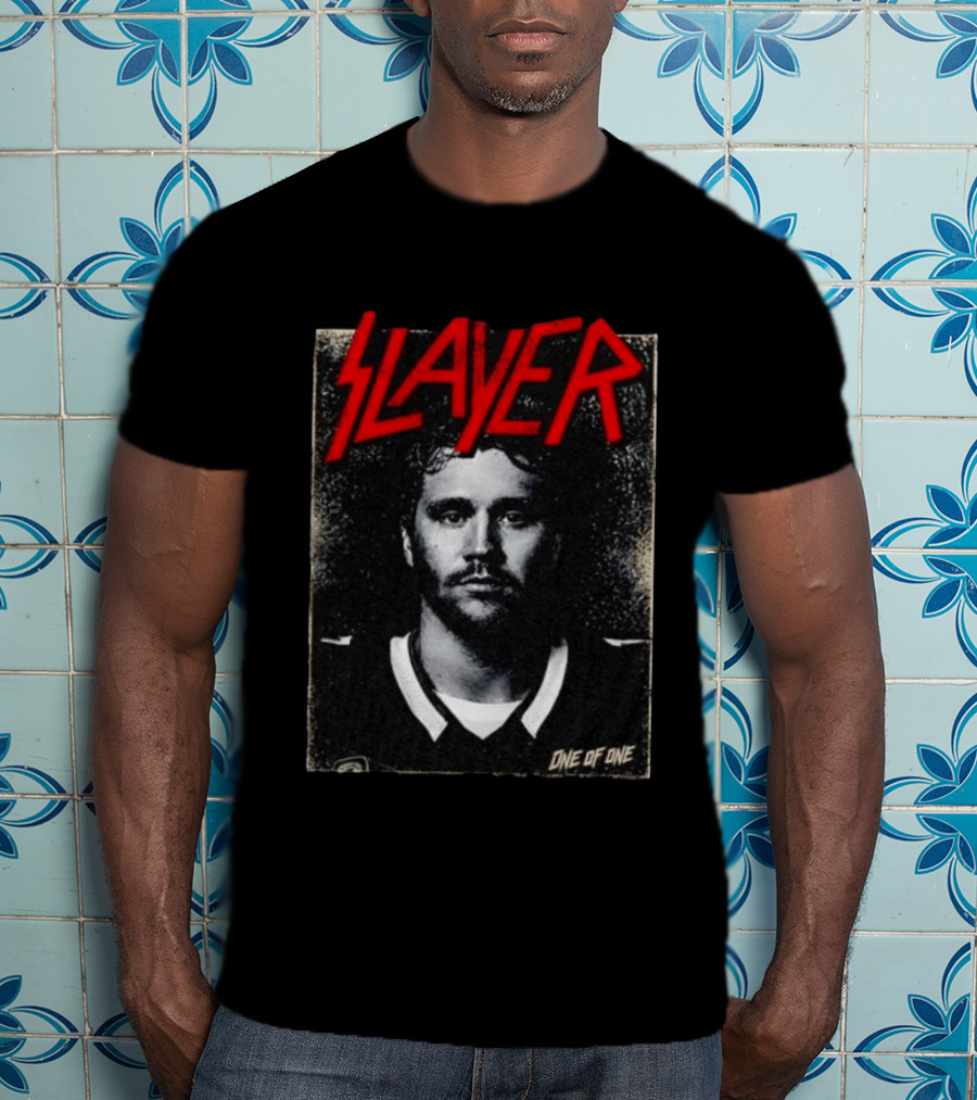 Josh Allen Buffalo Bills Slayer One Of One T-Shirt