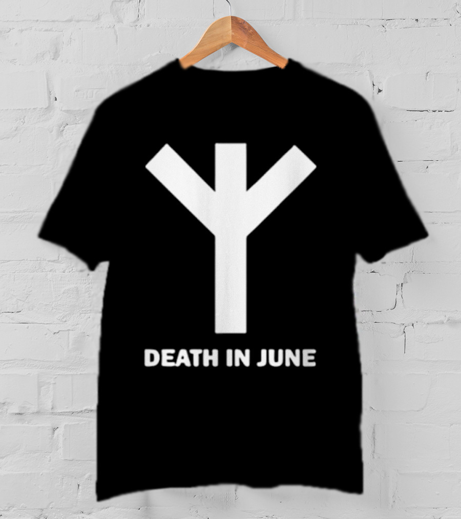 Death In June Neofolk Symbol Douglas Pearce T-Shirt