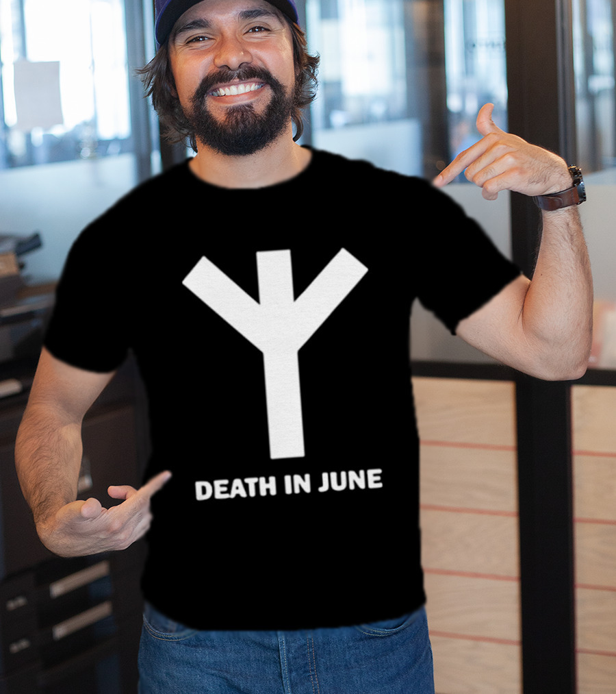 Death In June Neofolk Symbol Douglas Pearce T-Shirt