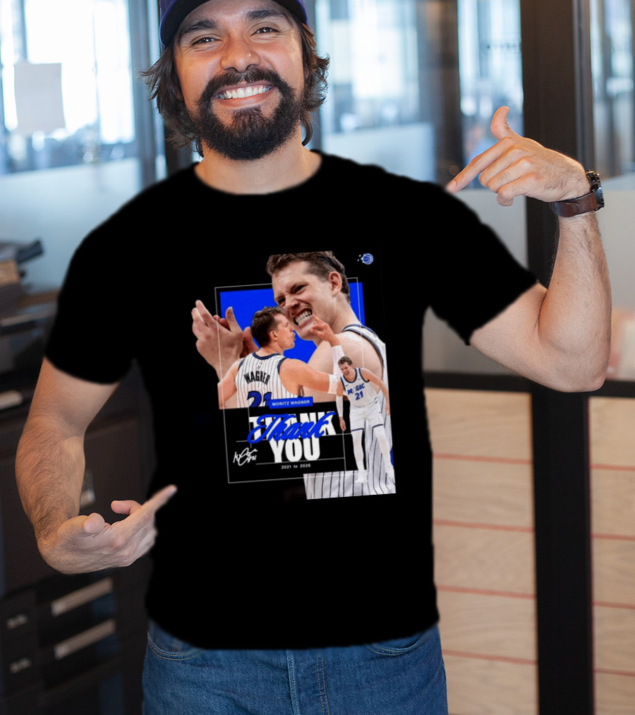 Thank You Moritz Wagner Orlando 2021 To 2026 T-Shirt