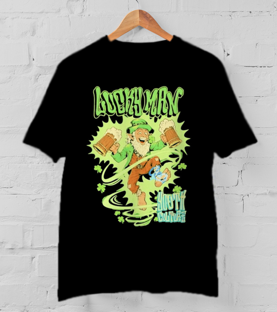 Lucky Man Leprechaun Youth Culture More Than Movement St Patricks Day T-Shirt
