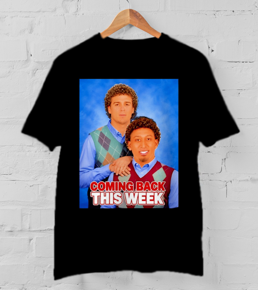 Edwin Diaz Kíke Hernandez Step Brothers Coming Back This Week T-Shirt