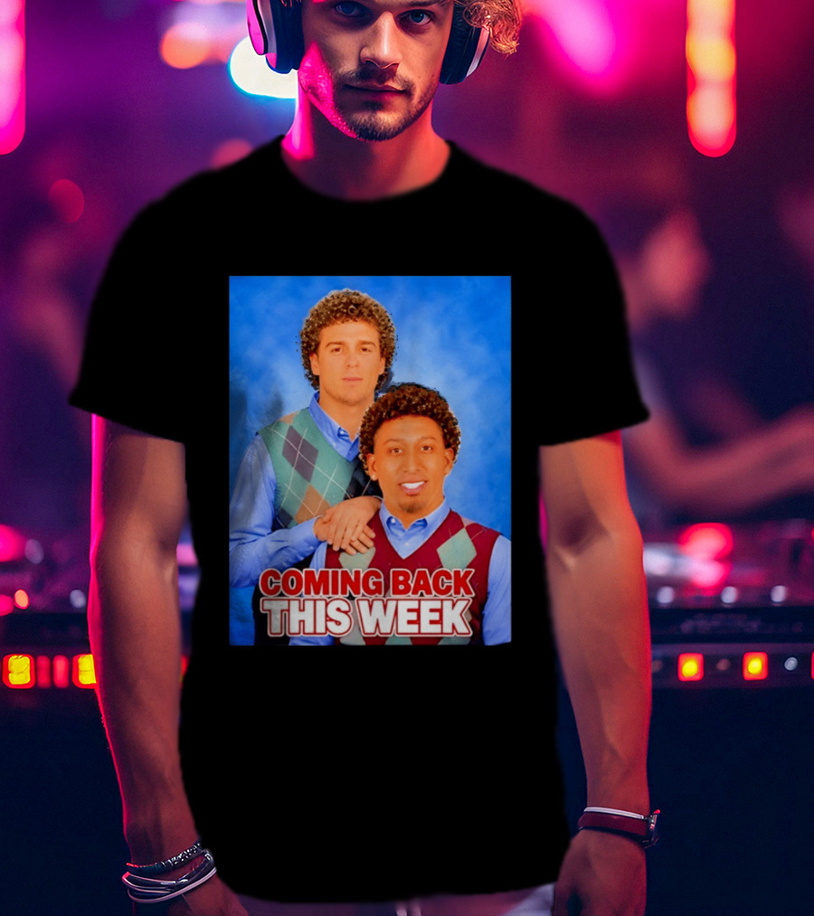 Edwin Diaz Kíke Hernandez Step Brothers Coming Back This Week T-Shirt