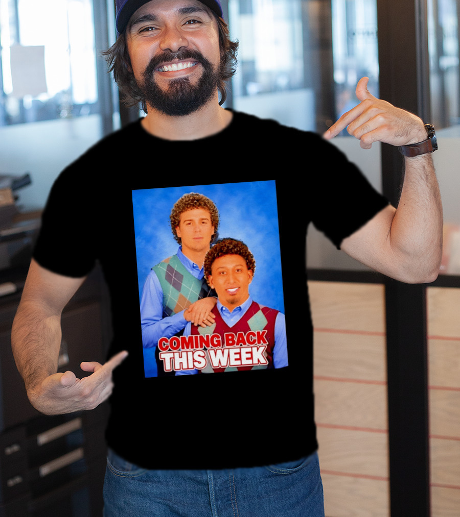 Edwin Diaz Kíke Hernandez Step Brothers Coming Back This Week T-Shirt