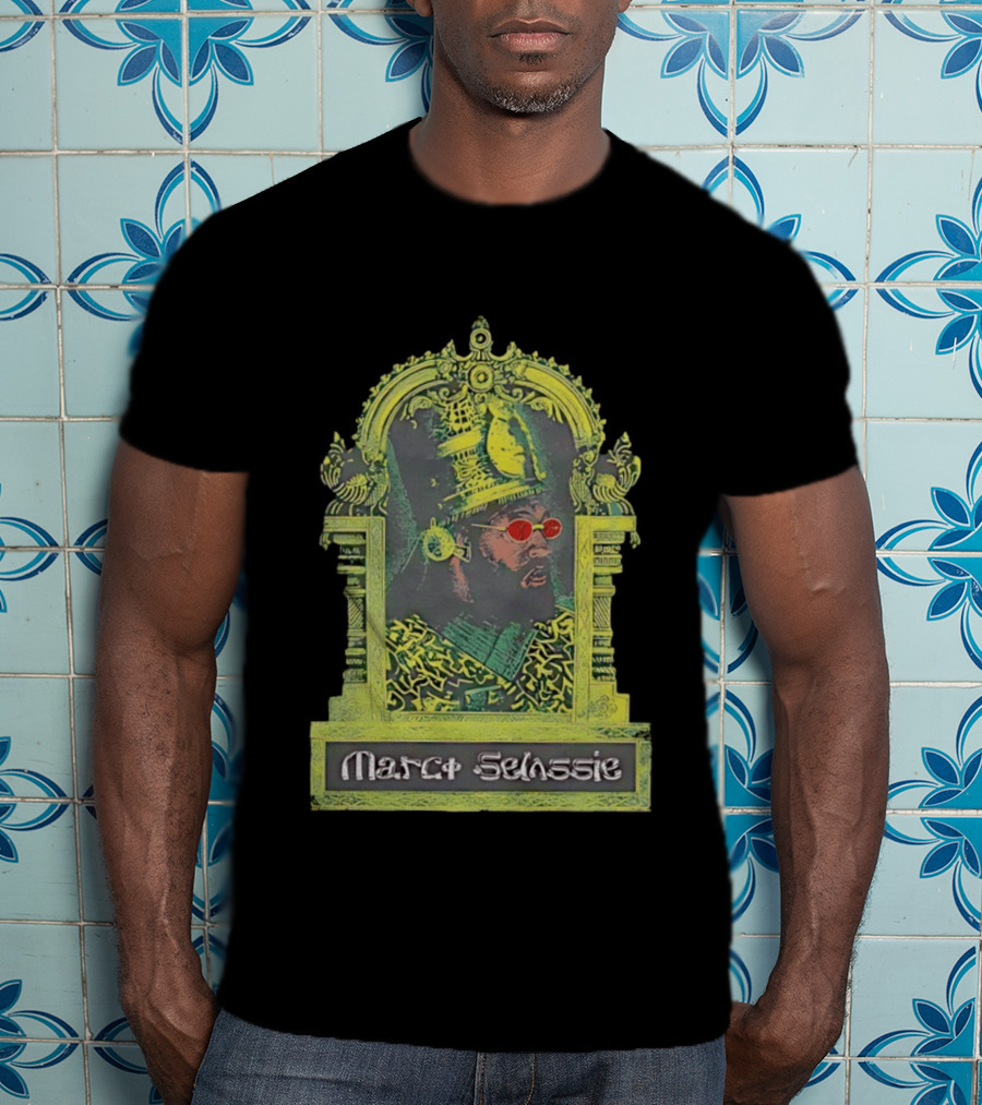 Marcf Selassie Bootleg Rap Ornate T-Shirt