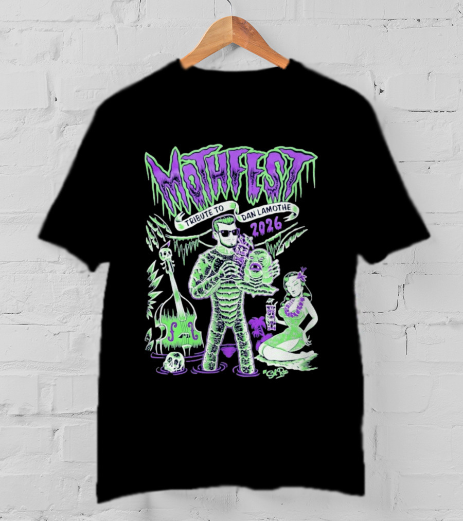 Mothfest Tribute To Dan Lamothe 2026 Creature T-Shirt