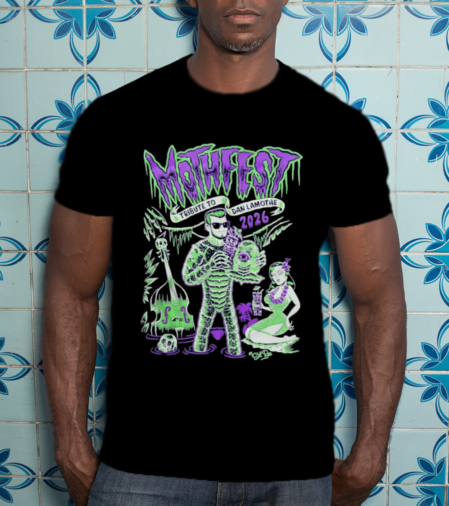 Mothfest Tribute To Dan Lamothe 2026 Creature T-Shirt