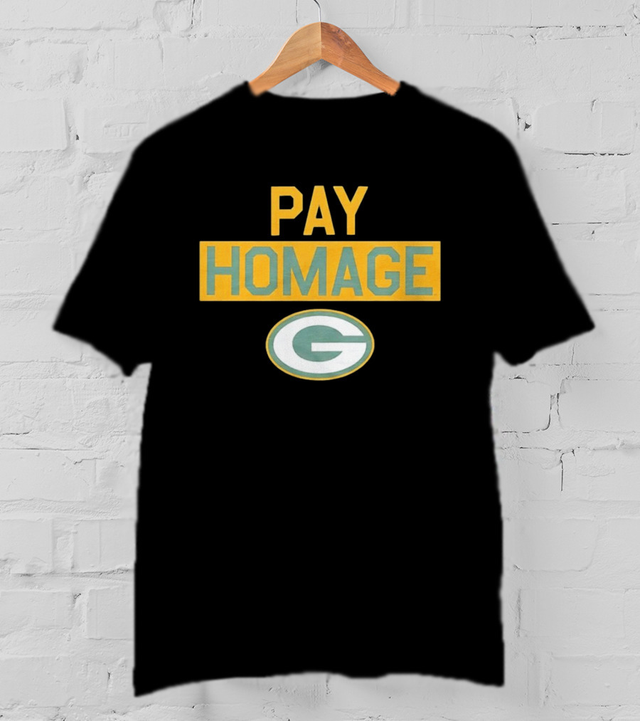 Green Bay Packers Pay Homage With Iconic G T-Shirt