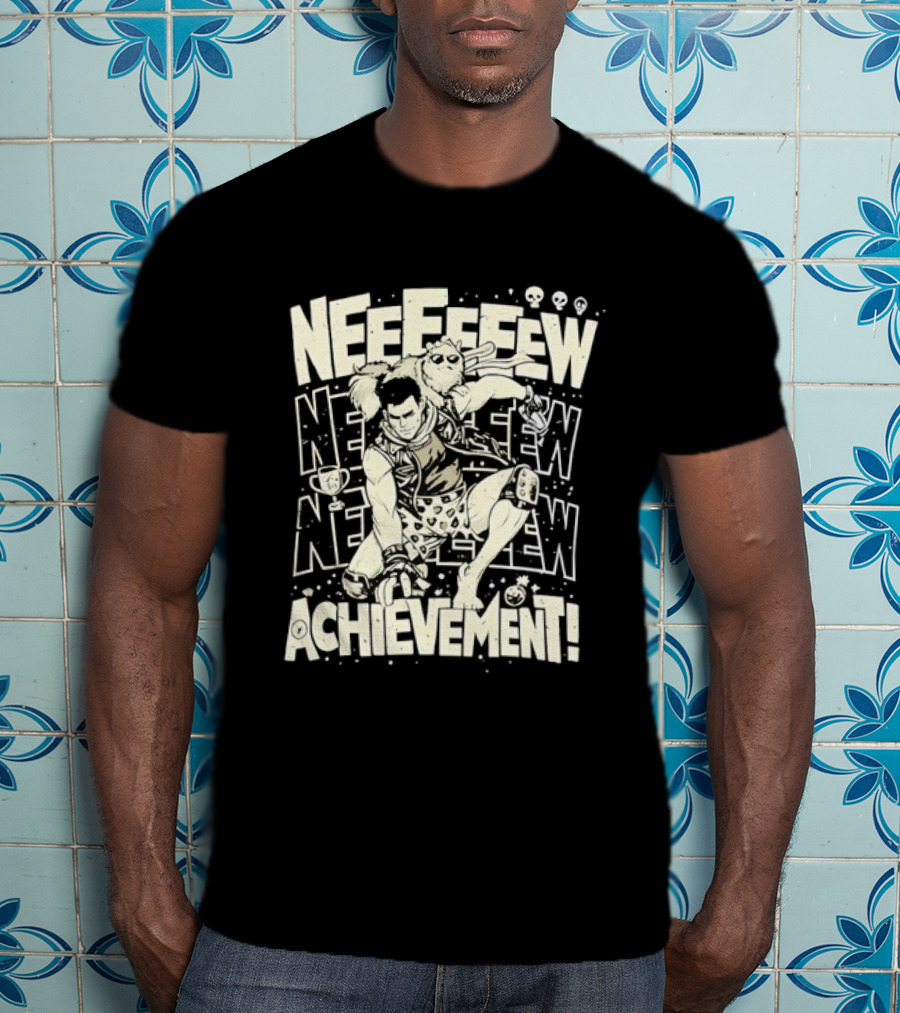 NEEEEW NEEEW NEEEW NEEEW ACHIEVEMENT Gaming Video Game Gamer T-Shirt