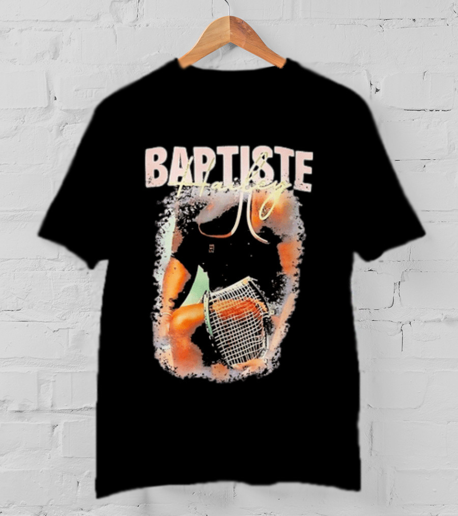 Baptiste Hailey Tennis Player With Racket T-Shirt