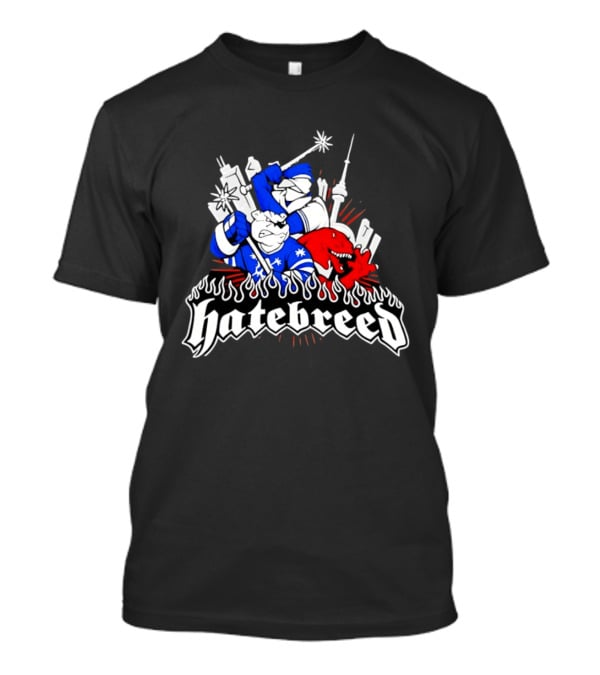 Hatebreed Toronto Maple Leafs Raptors CN Tower Hardcore Mashup T-Shirt