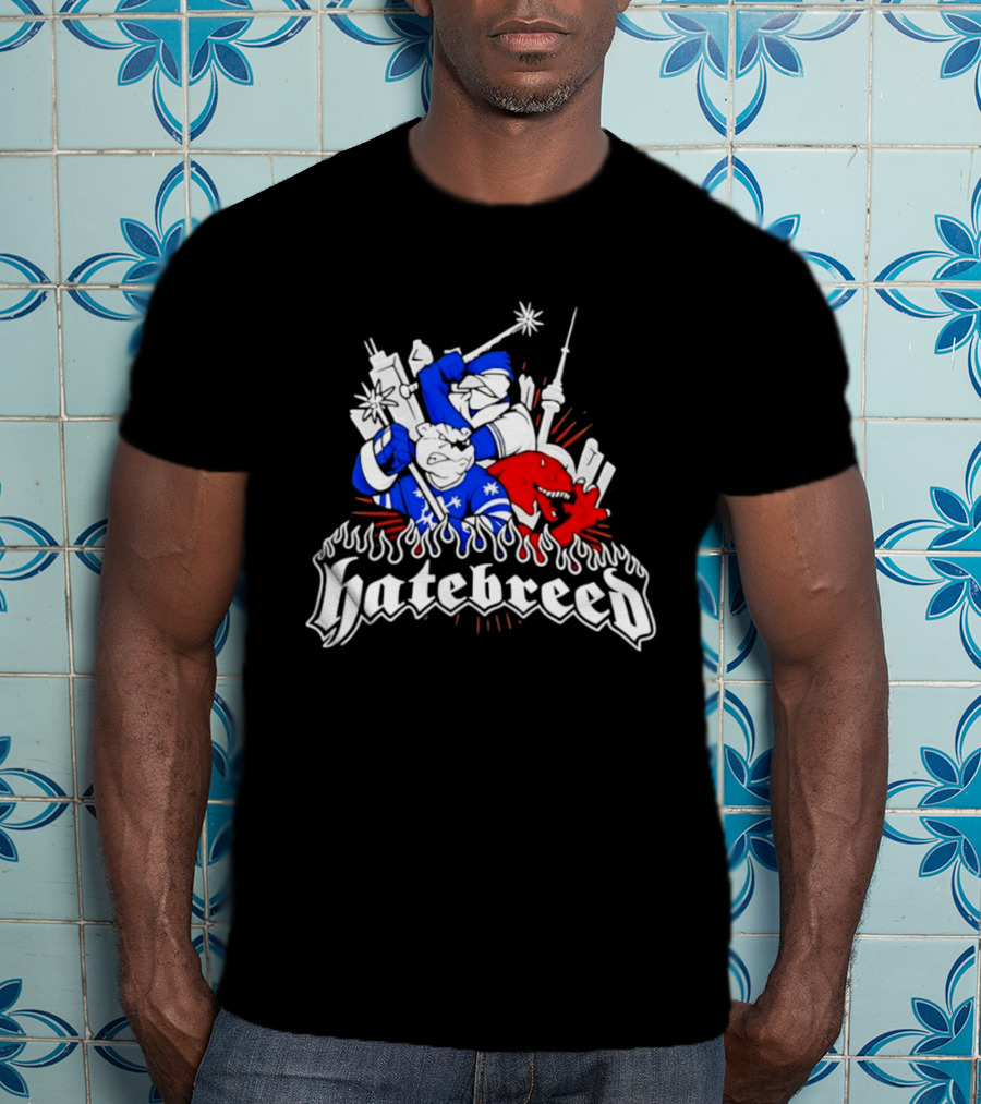 Hatebreed Toronto Maple Leafs Raptors CN Tower Hardcore Mashup T-Shirt
