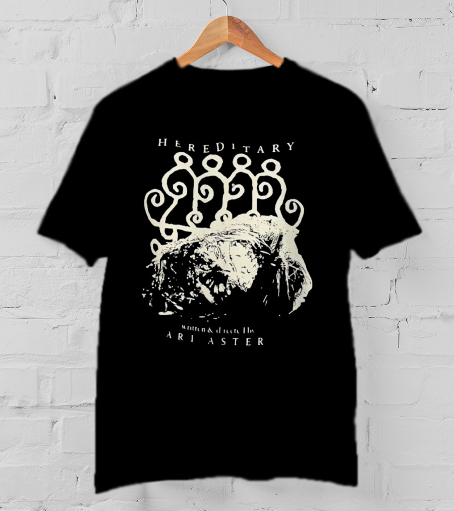 Hereditary Written And Directed By Ari Aster Spiral T-Shirt